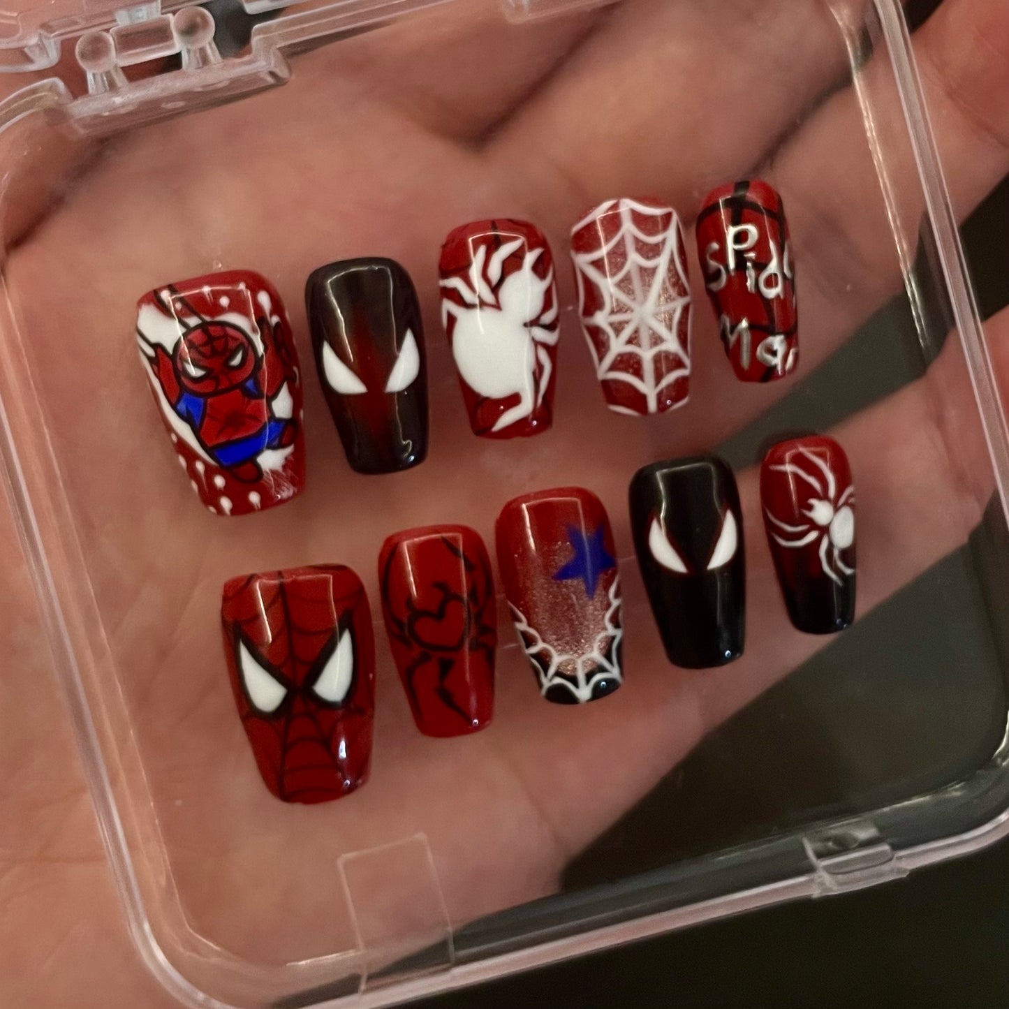 Spider man Press on nails