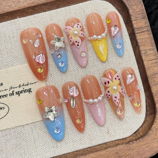 Cute Almond Press-On Nail Shape