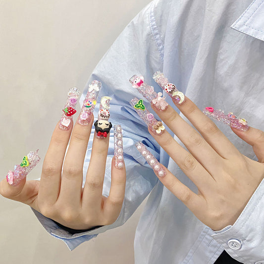 Cute Coffin Press-On Nail Shape & Quality