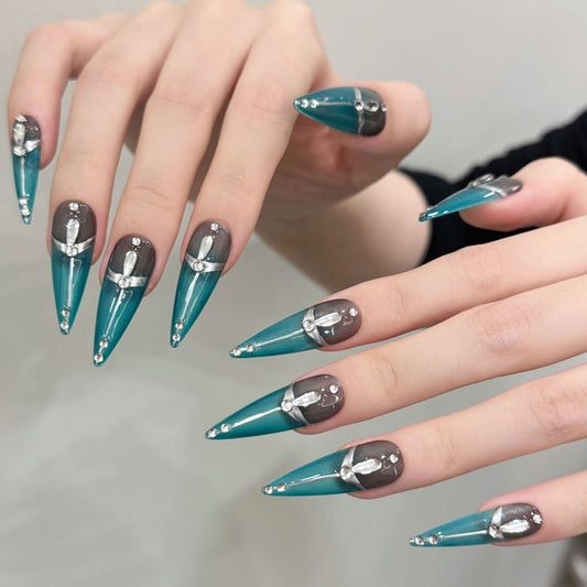 Handmade Long Nail Art - Professional Quality Craftsmanship