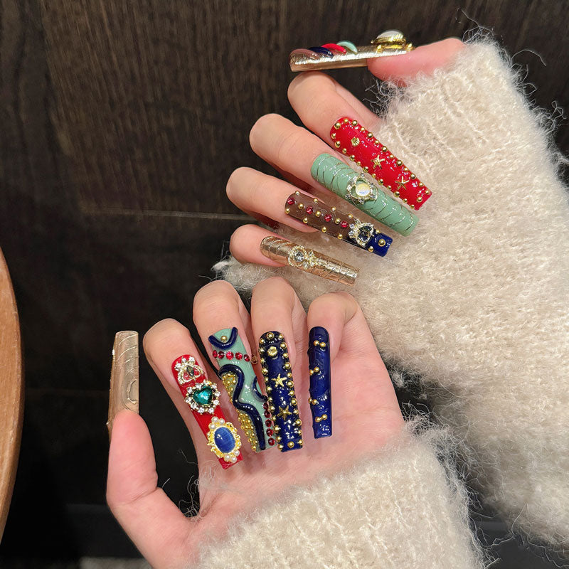 Coffin Shape Ballerina Nails - Elegant Long Nail Silhouette