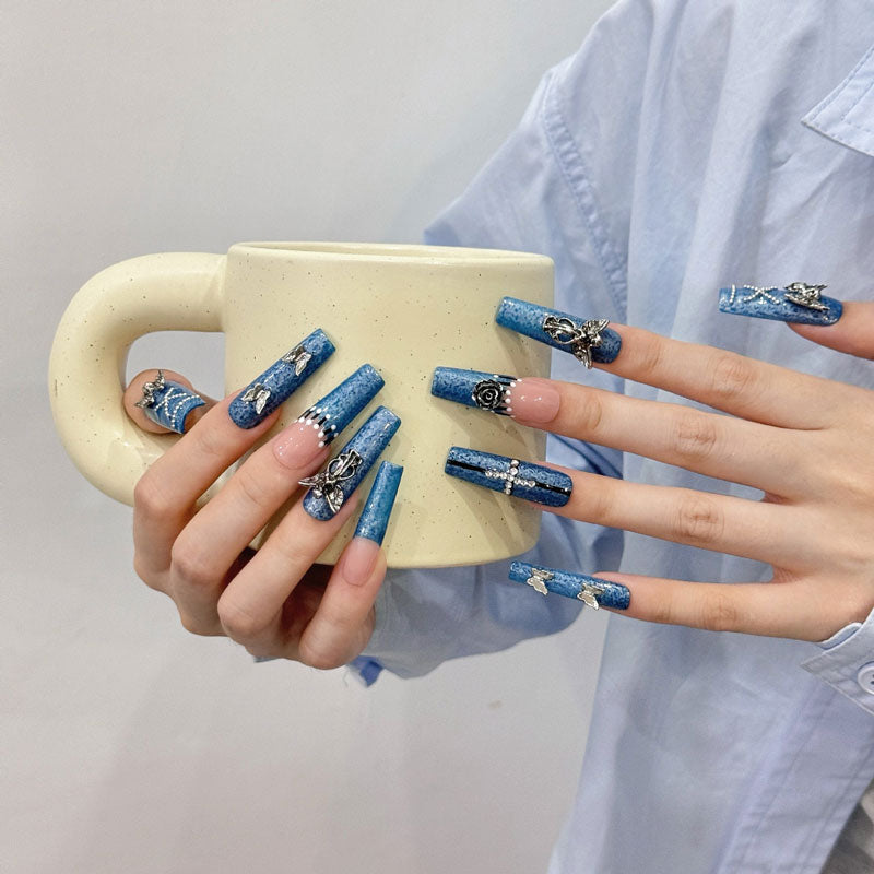 Coffin Shape Ballerina Nails - Elegant Long Nail Silhouette