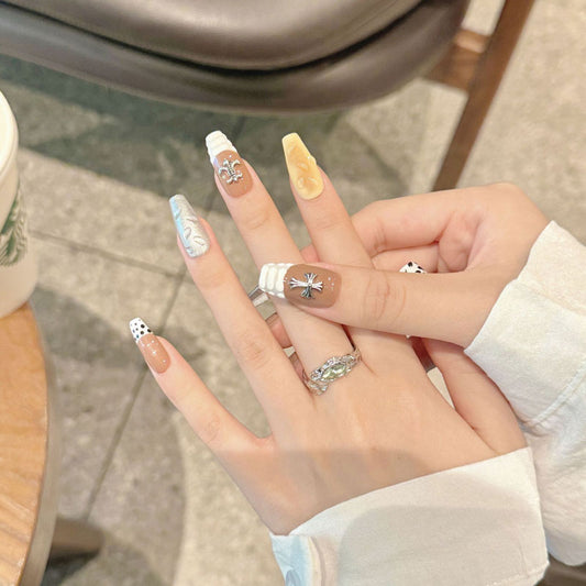 Cross Decoration Details - Religious Inspired Nail Accessories