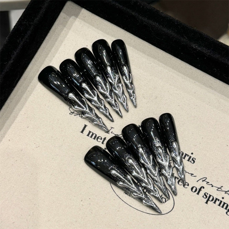 Ultra long press-on nails