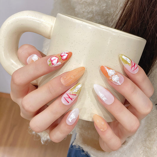 Almond Square Shape Combination - Versatile Nail Silhouette Collection