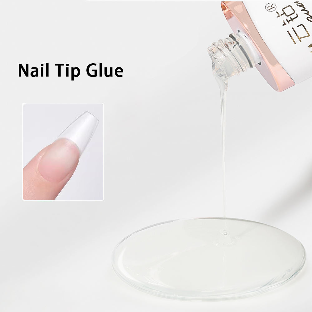 Super Strong Nail Tip Glue Quick Dry Long Lasting Adhesive for False Nails Art Salon