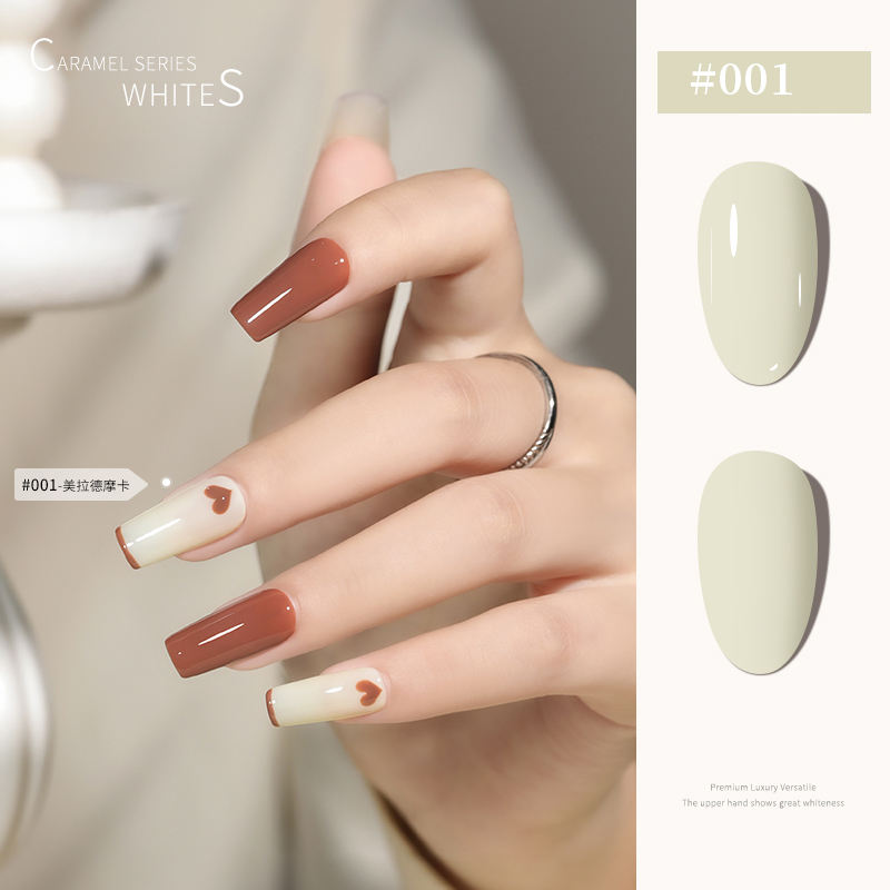 30 Colors 15ML Maillard Caramel Mocha Soak Off UV LED Nail Gel, Early Autumn Trend Color