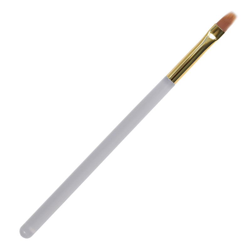 Professional Ombre Gradient Nail Art Brush, Soft Elastic Flat Bristles for Gel Polish