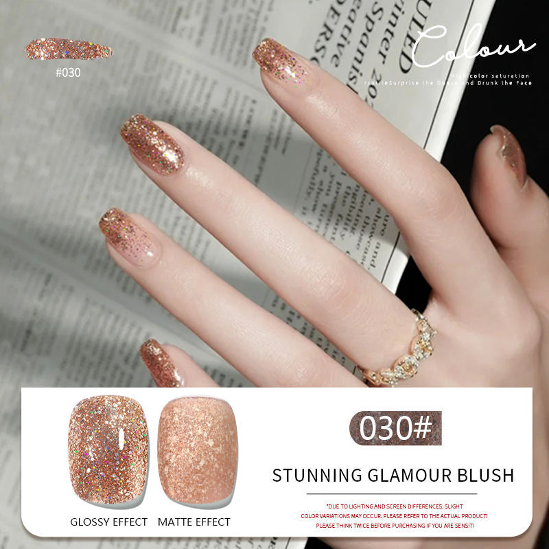 30 Colors Blush Gel Nail Polish Set UV LED Soak Off Nail Gel