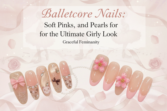 Balletcore Nails: Soft Pinks, Bows, and Pearls for the Ultimate Girly Look