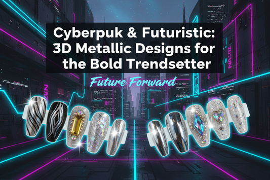 Cyberpunk & Futuristic: 3D Metallic Designs for the Bold Trendsetter