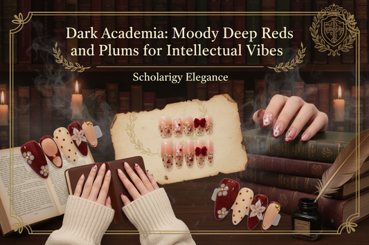 Dark Academia: Moody Deep Reds and Plums for Intellectual Vibes