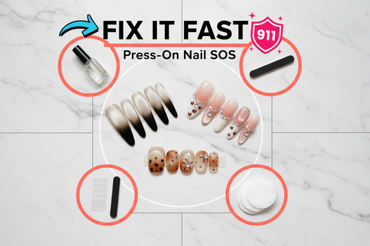 Fix It Fast: What to Do If a Press-On Nail Pops Off