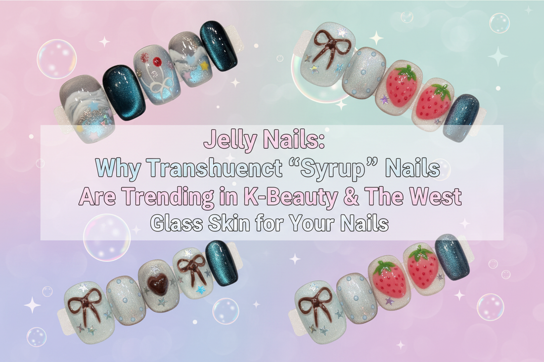 Jelly Nails: Why Translucent 'Syrup' Nails Are Trending in K-Beauty & The West