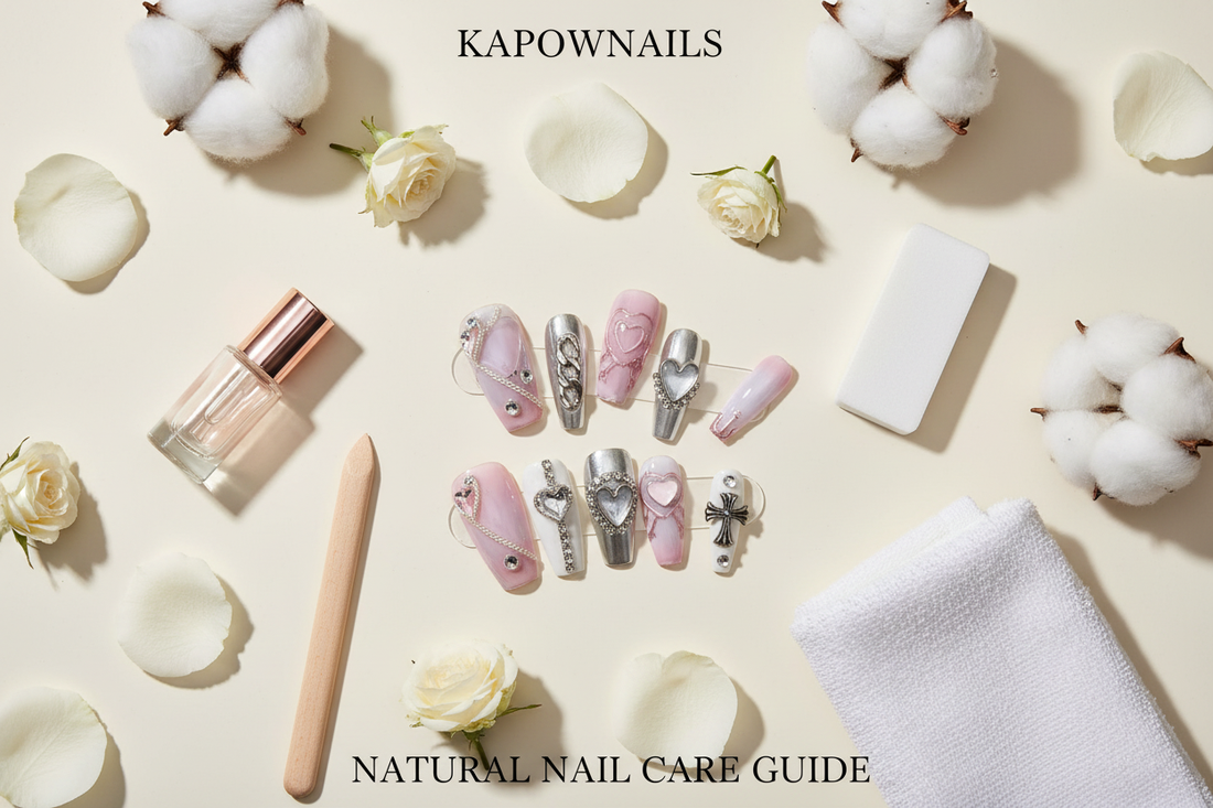 Natural Nail Care: How to Keep Your Nails Healthy Under Press-Ons