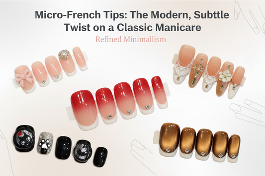 Micro-French Tips: The Modern, Subtle Twist on a Classic Manicure