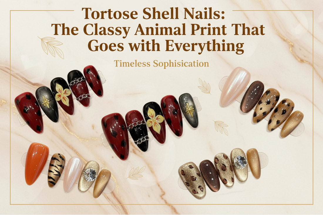 Tortoise Shell Nails: The Classy Animal Print That Goes with Everything