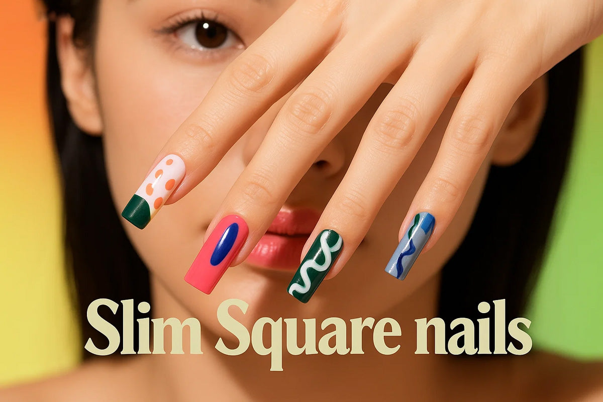 Slim Square nails