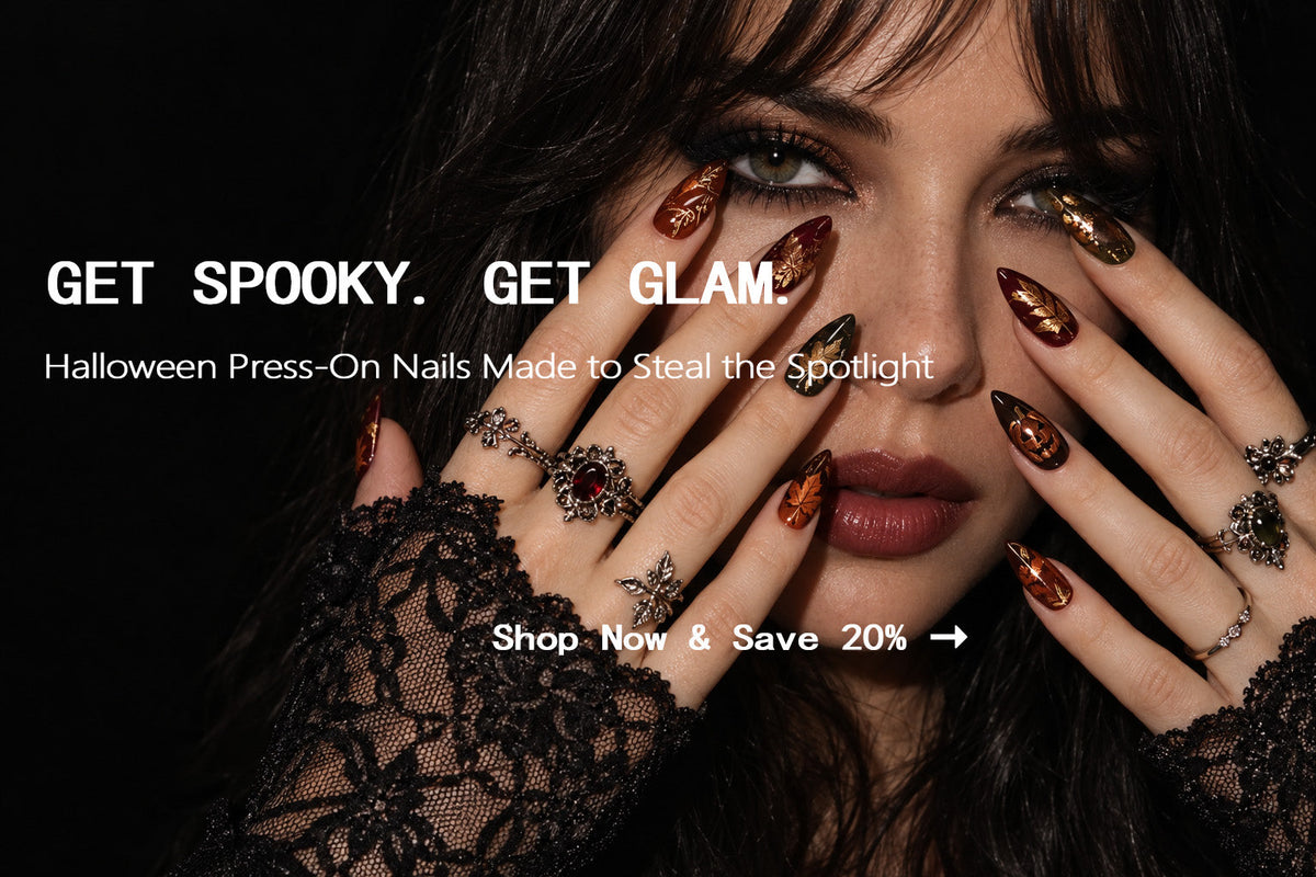 Halloween Press-On Nails
