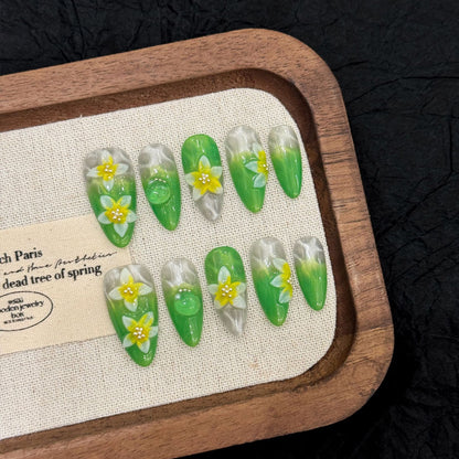 Elegant Almond Press-On Shape