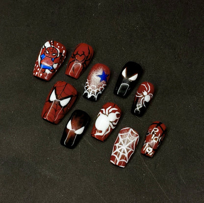 Spider man Press on nails