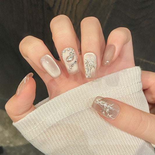  Premium Rhinestone Crystal Embellishments - Sparkling Luxury Nail Accessories