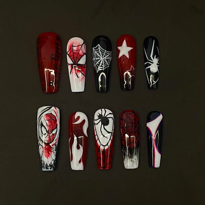 Spider man Press on nails
