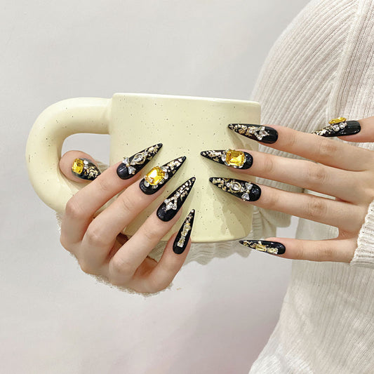  Gemstone Crystal Embellishments - Premium Luxury Nail Accessories
