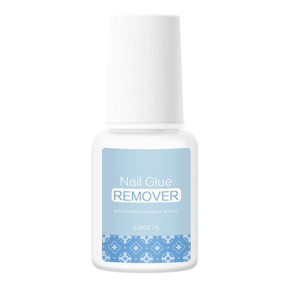 Brush-On Nail Glue for Press-On Nails | Super Strong & Remover Kit, 7g
