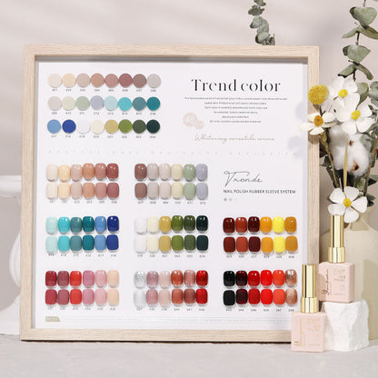 48 Color Whitening Brightening Complexion Shining Flash Bare Color Uv Gel Nail Polish