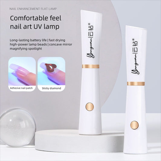 USB Rechargeable Mini 1 Finger UV LED Nail Lamp, Quick Curing Portable Nail Dryer