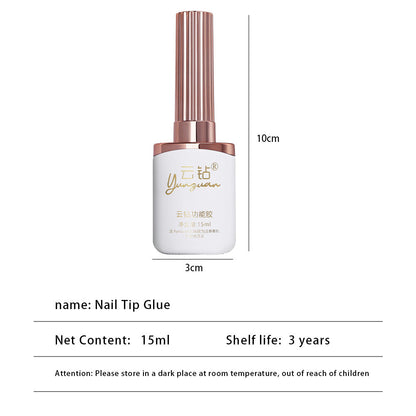 Super Strong Nail Tip Glue Quick Dry Long Lasting Adhesive for False Nails Art Salon