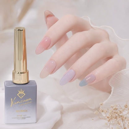 24 Colors Milky Nude Jelly Gel Polish UV LED Soak Off Nail Gel for Salon
