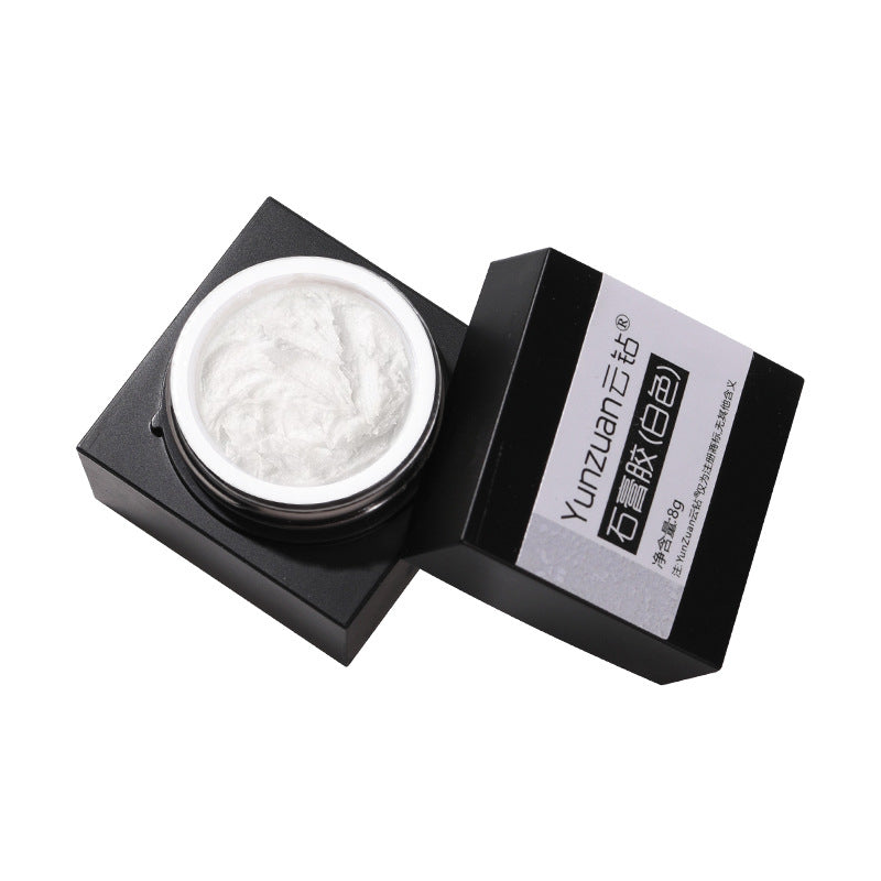 3D Embossed Plaster Gel - Viral Baroque Micro Carving Japanese Sand Carving UV Gel Nail Art