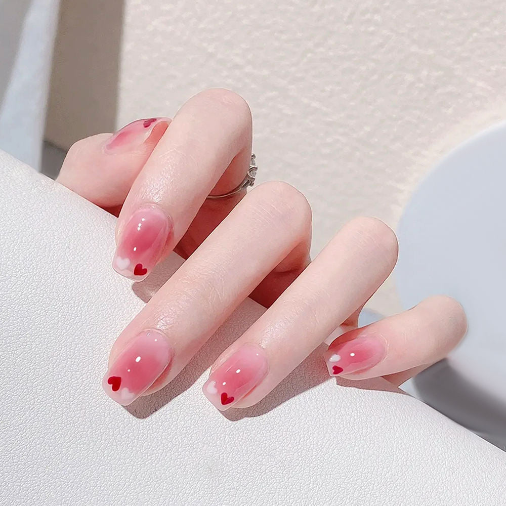 6 Color 15ml Soft Blush Sheer Gradient High Gloss Soak Off UV Nail Gel Polish