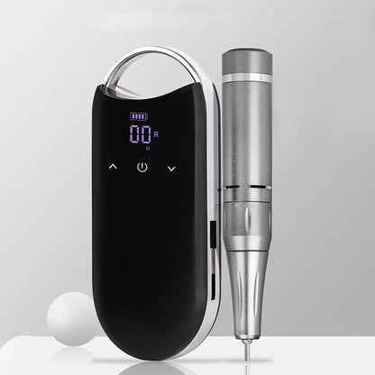 45000RPM Cordless Electric Nail Drill, Touch Screen 2000mAh Alloy Portable Nail File
