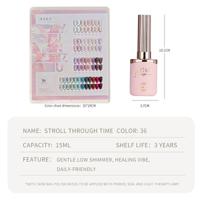 36 Colors Stroll Through Time Cat Eye Gel Polish Set UV LED Soak Off