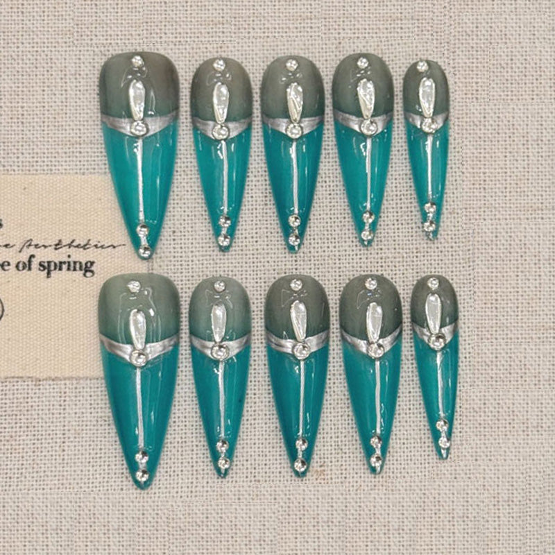 Handmade Sharp Point Nail Art Fashion