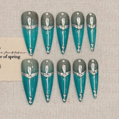 Handmade Sharp Point Nail Art Fashion