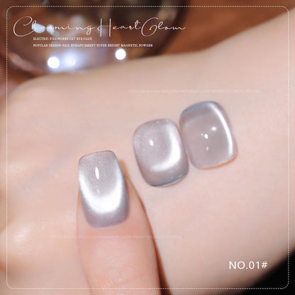 36 Colors Charming Heart Glow Cat Eye Gel Polish Set UV LED Soak