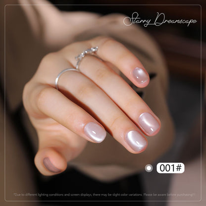 24 Colors 15ml Pearl Cat Eye Magnetic Jelly Shimmer Soak Off UV LED Nail Gel