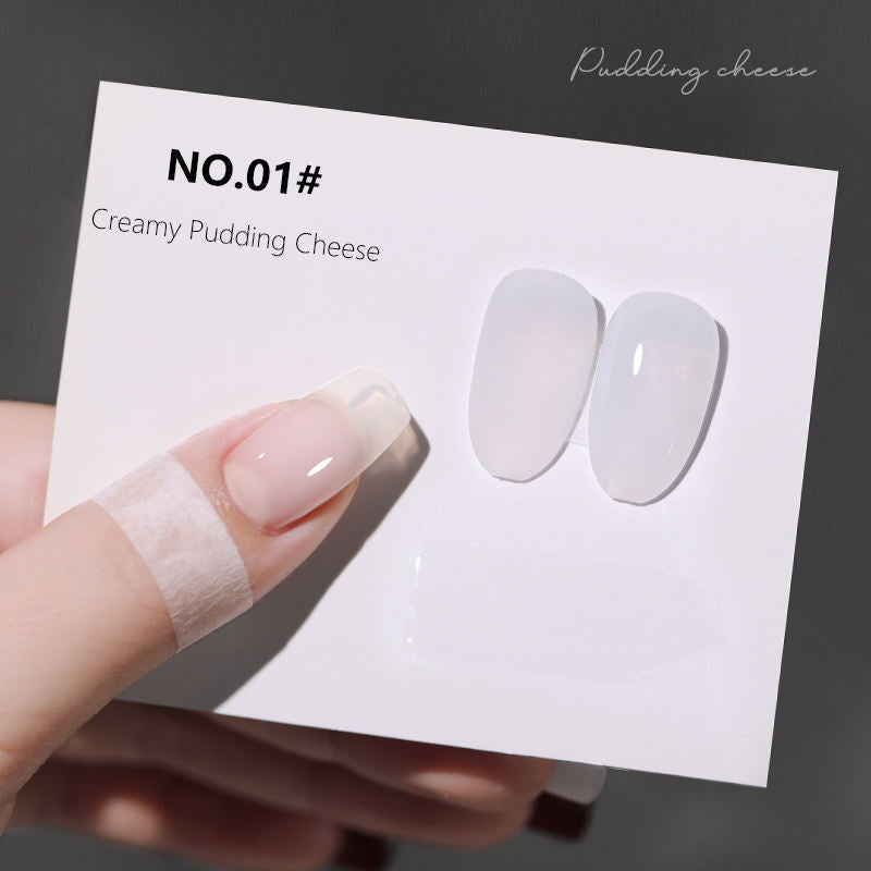 16 Colors Milky Nude Gel Polish Set UV LED Soak Off Nail Gel