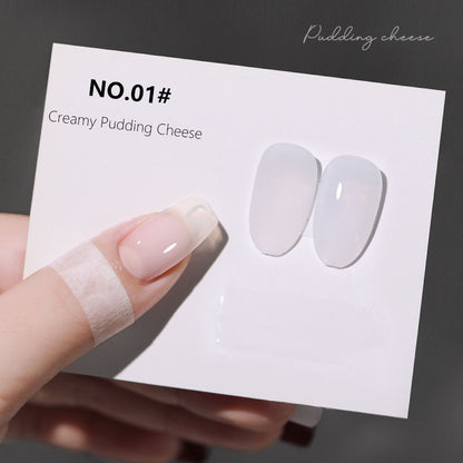 16 Colors Milky Nude Gel Polish Set UV LED Soak Off Nail Gel