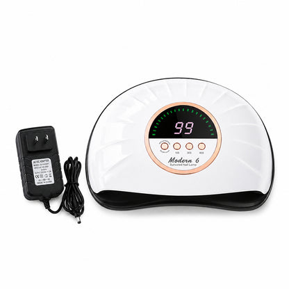 300W Handheld UV Nail Lamp 72 LEDs 365/405nm Red Light Portable Fast Dryer