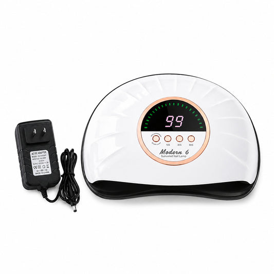 300W Handheld UV Nail Lamp 72 LEDs 365/405nm Red Light Portable Fast Dryer