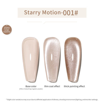 24 Colors 15ml Eco-Friendly Super Sparkling Ice Sand Crystal Cat Eye Nail Gel Set