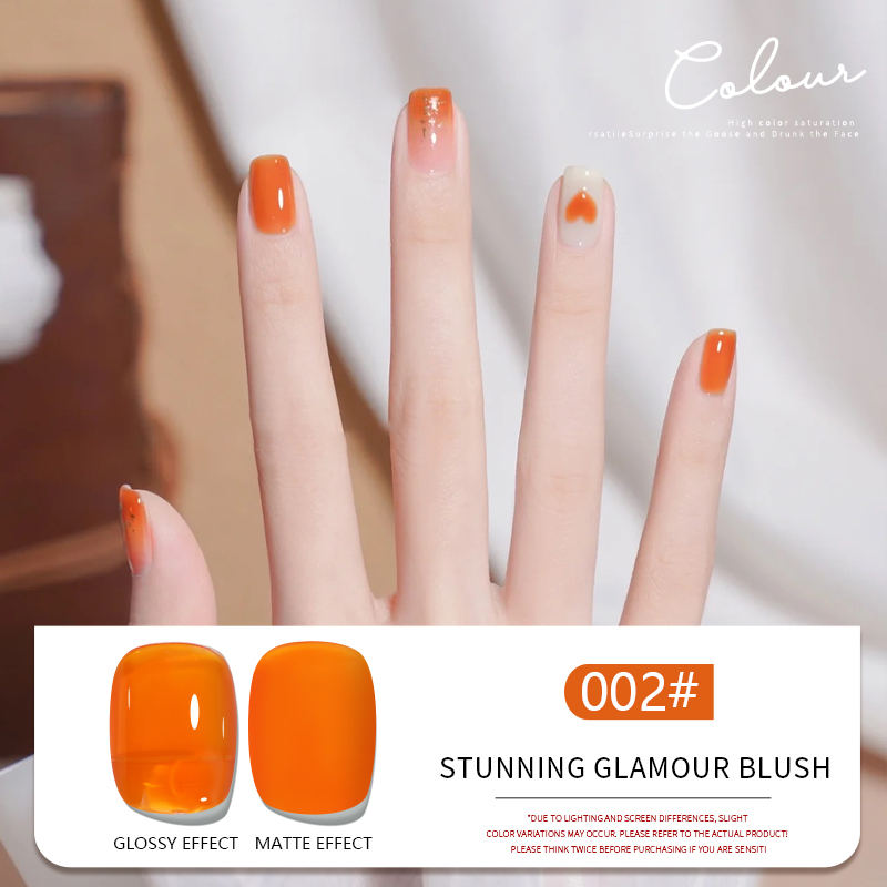 30 Colors Blush Gel Nail Polish Set UV LED Soak Off Nail Gel