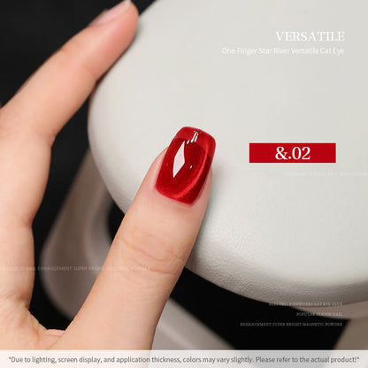 36 Colors Cat Eye Gel Nail Polish Set Nail Salon Professional 15ML Shining Glass Bead Gel Polish