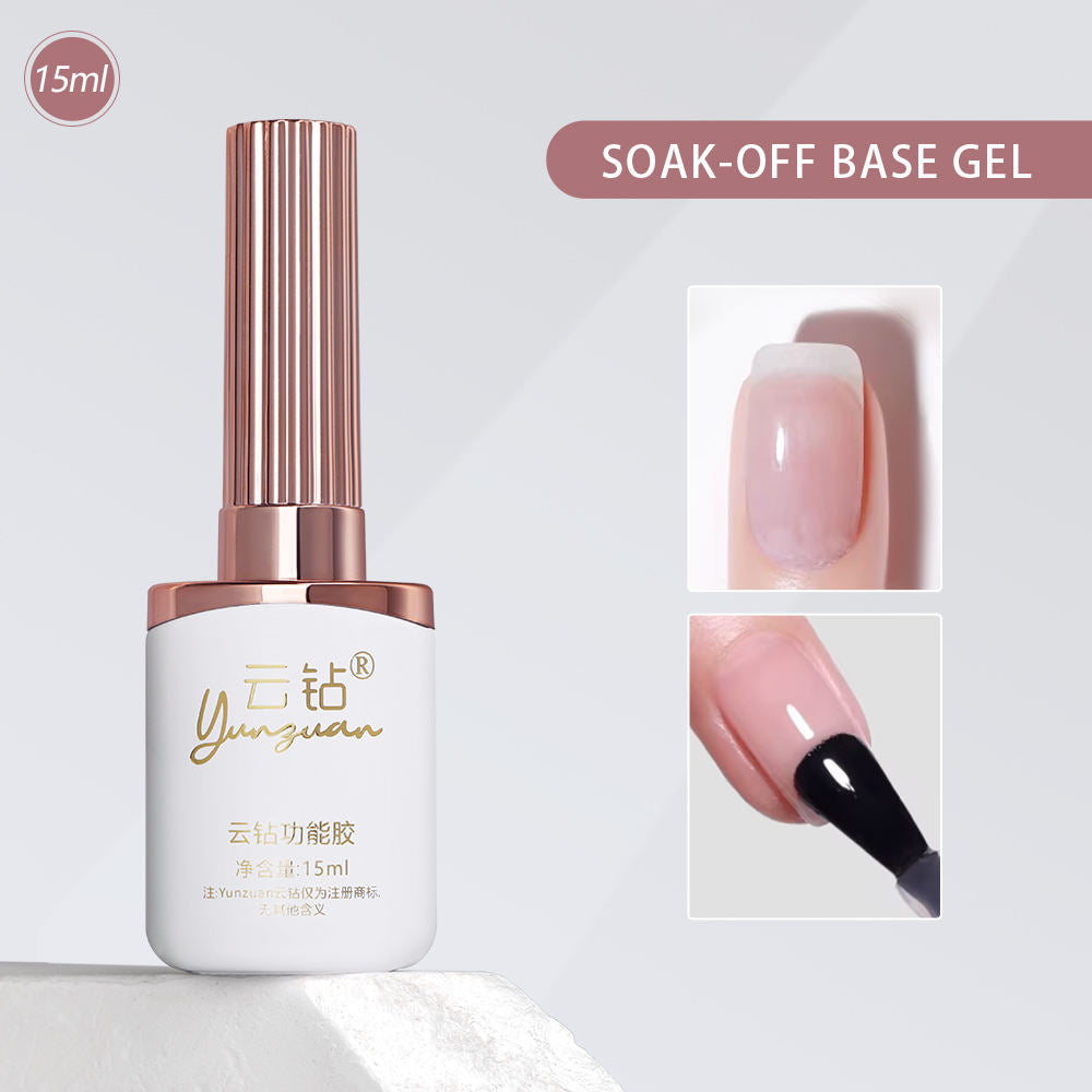 Professional Salon Grade Nail Gel Polish Base Top Matte Rubber Base Extension