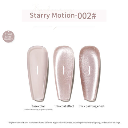24 Colors 15ml Eco-Friendly Super Sparkling Ice Sand Crystal Cat Eye Nail Gel Set